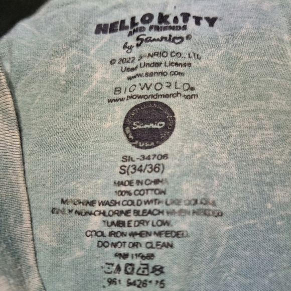 A Hello Kitty and friends T-shirt.Its a womens small. - Picture 2 of 3